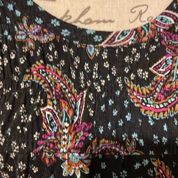 EUC Lane Bryant women’s paisley tunic blouse 14/16​ - Picture 2 of 6